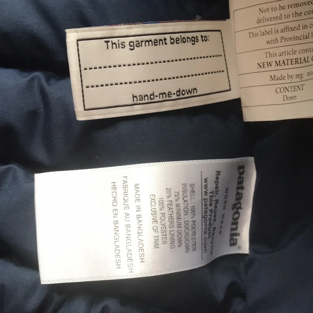 Patagonia bundle down